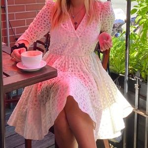 White Maje Dress